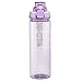 Holly & Hope Purple Plastic Water Bottle - Colossians 3:23
