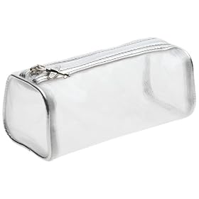 Danielle Cosmetic Bag,  White