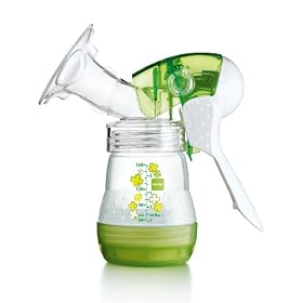 MAM Manual Breast Pump with Breastfeeding/Expressing DVD