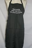 Black Embroidered Apron Once your over the hill, you pick up speed