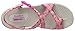 Skechers Women's Reggae Haystack Toe Ring Sandal, Fuchsia/Amp; Natural, 11 M US