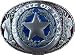Mens OVAL STATE OF TEXAS Punk Rock Metal Belt Buckle