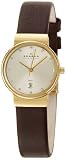 Skagen Watches-Skagen Denmark Womens Watch Gold and Brown #355SGLD