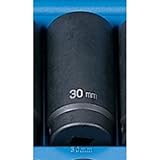 Grey Pneumatic (2030MD) 1/2' Drive x 30mm Deep Socket [並行輸入品]
