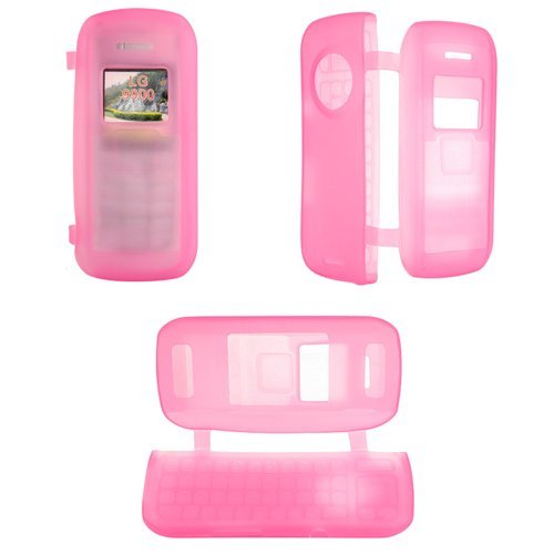 LG enV VX-9900 VX9900 Premium Magenta Silicone Skin Case Cover