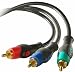 Video Cables | Component Video Cables | Component Cables | RGB Cables - Mediabridge - RCA Component Video Cable - 6ft