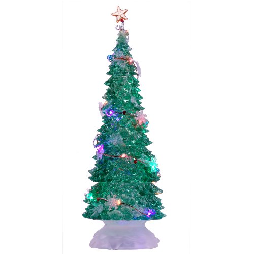 Children's Table Top Blinking LED Christmas Tree - Great Gift for Daughter - Son or Friend