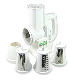 Kitchen & Housewares : Presto 02970 Professional SaladShooter Electric Slicer/Shredder, White