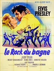 JAILHOUSE ROCK - ELVIS - VINTAGE FRENCH POSTER(Size 11"x17")