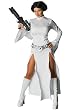 Sexy Princess Leia Costume White Gown Star Wars Movie Theme Theatre Costumes SciFi Fantasy