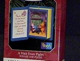 A Visit From Piglet Winnie The Pooh 1st in series 1998 Hallmark Keepsake Ornament QXD4086