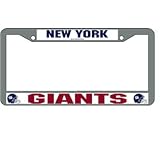 New York Giants NFL Chrome License Plate Frame