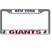 New York Giants NFL Chrome License Plate Frame