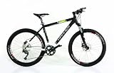 HAMMER Herren Mountain Bike Quest SR, Shimano SLX, schwarz/weiß