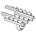 Manhattan Ring, crystal/palladium-plated