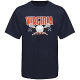 Virginia Cavaliers Navy Blue Lacrosse T-shirt