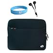 Apple iPad Glove Neoprene Black-Neon Case + Black Headset for iPad + Wristband Apple iPad Glove Neoprene Black-Neon Case + Black Headset for iPad + Wristband