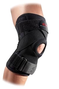 McDavid 425 Ligament Knee Support (Black, Large)