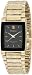 Armitron Men's 201576 Gold-Tone Black Dial Dress Watch