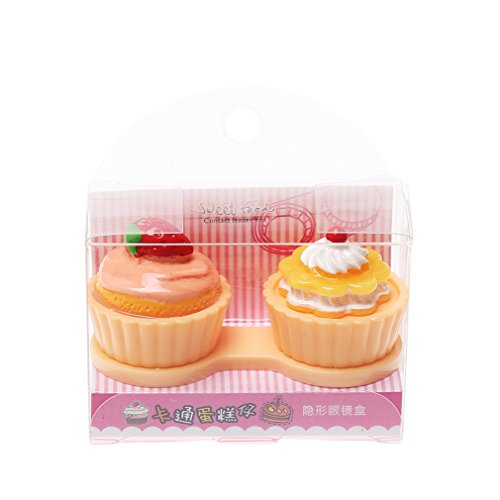 Lovely Cute Cartoon Travel Contact Lens Case Box Kit Holder