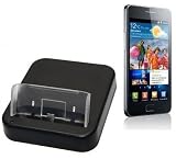 Produkt-Bild: Lights and Energy USB Dockingstation f&uuml;r Samsung GT Galaxy S2 SII S 2 II i9100 Dock / Tischladestation + Netzteil + USB Datenkabel
