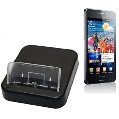 Lights and Energy USB Dockingstation f�r Samsung GT Galaxy S2 SII S 2 II i9100 Dock / Tischladestation + Netzteil + USB Datenkabel