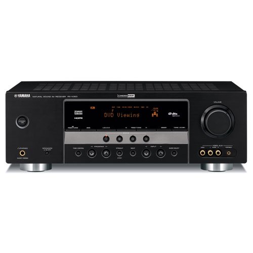 Find Cheapest Price Yamaha RX-V363BL 500 Watt 5.1-Channel Home Theater