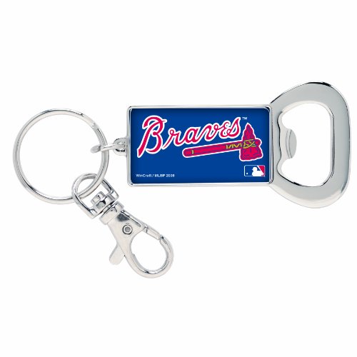 MLB Atlanta Braves Bottle Opener Key Ring