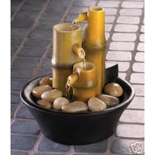 Desk Top Zen Delight Bamboo Water Fountain