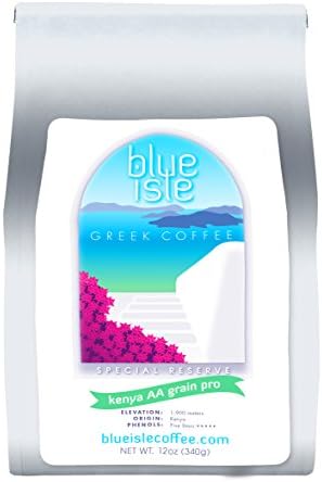 Blue Isle Coffee - Special Reserve KENYA AA, Whole Bean 12oz