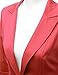 Doublju Womens 3/4 Sleeve Peaked Collar Cropped Blazer