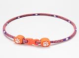 Clemson Tigers Titanium Sport Necklace