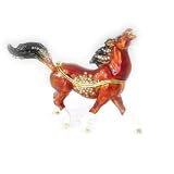 Coffret &agrave; Bijoux "Cheval Heureux"