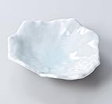 青白磁葉型取皿 【美濃焼　和皿】