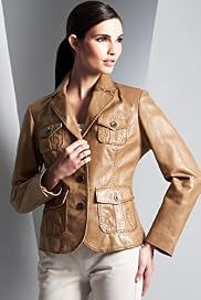 Autograph Weekend Pure Leather Multi Pocket Jacket