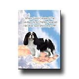 Cavalier King Charles God Showing Off Fridge Magnet No 1