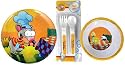 Toopy and Binoo 4-Piece Melamine Dinnerware Set