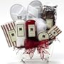 White Mulberry Spa Bath and Body Gift Set - A Great Gift Basket For Her!