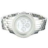 Luxurman Diamond Watches Mens Designer Watch 0.25ct