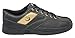 BSI Men's 571 Bowling Shoe, Black/Gold, Size 6