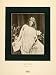 1905 Print H. Goulton May Girl Flower Easter Lily Vintage Portrait Flowers - Original Halftone Print