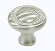 Top Knobs-Somerset Collection M326 Swirl Cut Knob in Brushed Satin Nickel
