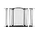 Dreambaby Extra Tall Pressure Mount Hallway Gate with Extensions, Black