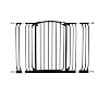 Dreambaby Extra Tall Pressure Mount Hallway Gate with Extensions, Black