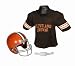 Franklin Sports NFL Cleveland Browns Helmet and Jersey Set