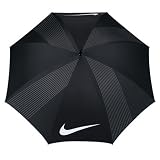 Nike 62 Windproof Umbrella - Black/White/Grey