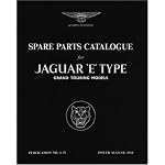 Jaguar E-Type 3.8 Parts Catalog (Official Parts Catalogue S.) book cover
