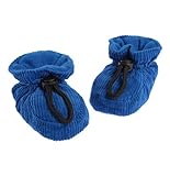 北欧デンマーク MELTON(メルトン) 高級 コーデュロイ【綿100%】 ブーティー マリンブルー18か月 - 24か月 22-23