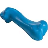 Zanies Hard Rubber Bone Dog Toy, Large, 7-1/2-Inch, Blue