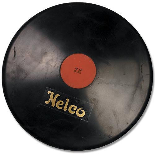 Nelco Official 2K  Black Rubber Discus